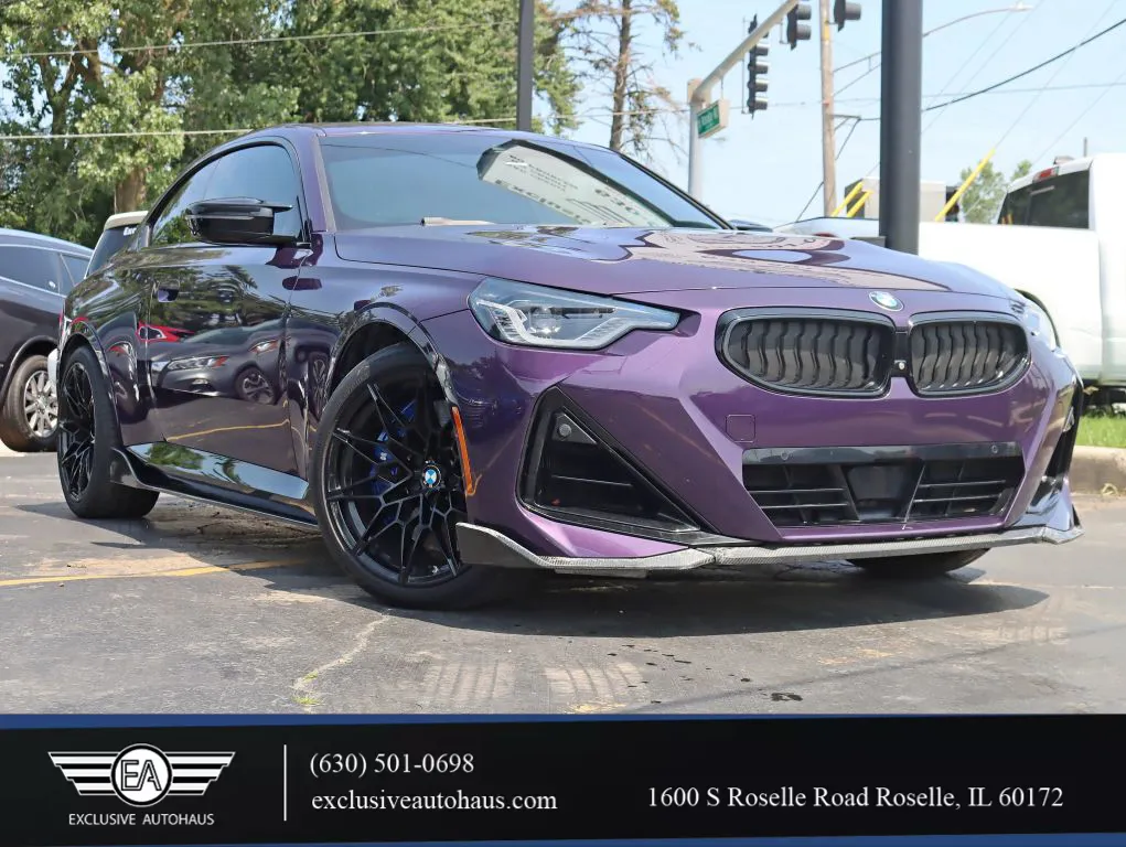 Purple 2022 BMW 2 Series M240i xDrive Coupe 2D for sale in Roselle, IL