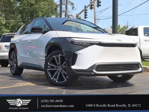White 2024 Toyota bZ4X Limited Sport Utility 4D for sale in Roselle, IL