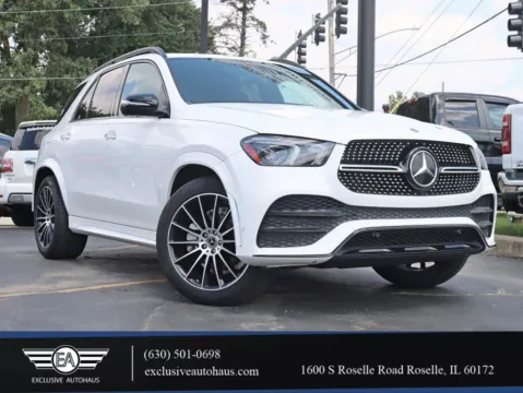 White 2021 Mercedes-Benz GLE 350 4MATIC Sport Utility 4D for sale in Roselle, IL