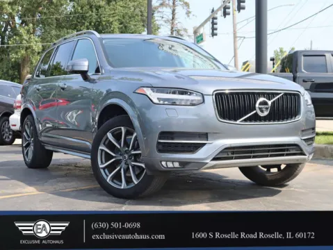 Silver 2017 Volvo XC90 T6 Momentum Sport Utility 4D for sale in Roselle, IL