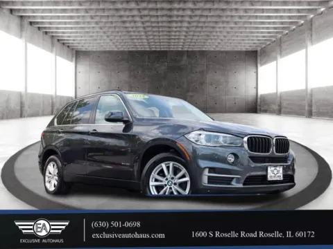 Black 2015 BMW X5 xDrive35i Sport Utility 4D for sale in Roselle, IL