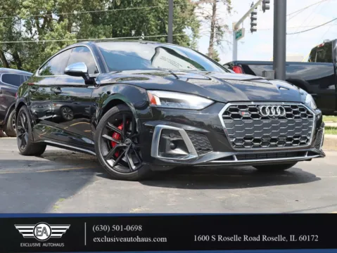 Black 2021 Audi S5 Premium Plus Sedan 4D for sale in Roselle, IL
