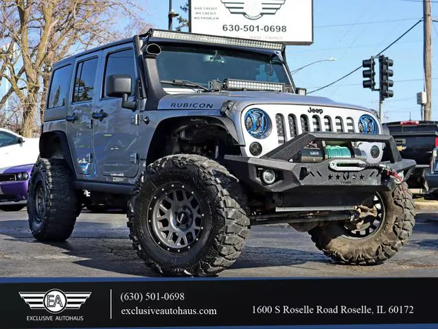 2014 Jeep Wrangler Unlimited Rubicon Sport Utility 4D for sale in Roselle, IL