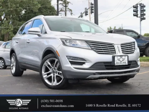 Silver 2016 Lincoln MKC Reserve Sport Utility 4D for sale in Roselle, IL