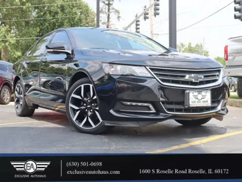 Black 2016 Chevrolet Impala LT Sedan 4D for sale in Roselle, IL