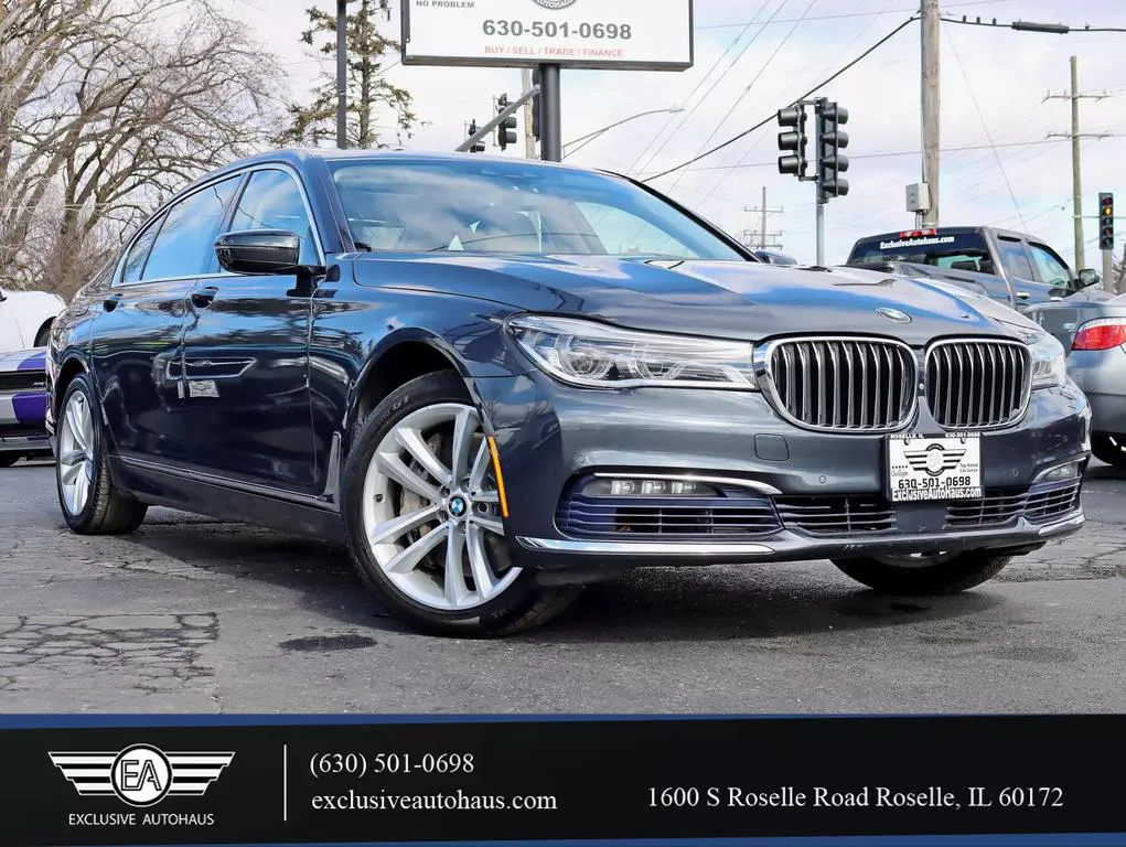 Used 2016 BMW 7 Series 750i xDrive Sedan 4D for sale in Roselle