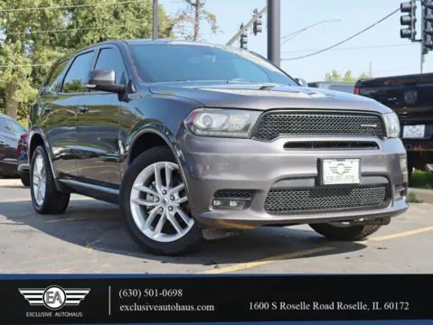Silver 2019 Dodge Durango GT Plus Sport Utility 4D for sale in Roselle, IL