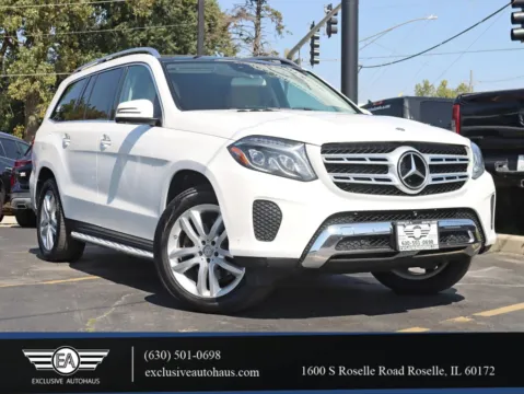 White 2017 Mercedes-Benz GLS 450 Sport Utility 4D for sale in Roselle, IL