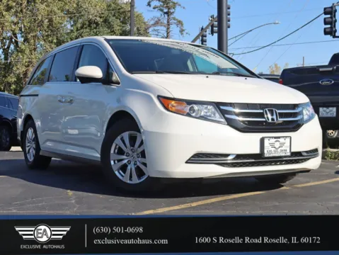 White 2016 Honda Odyssey EX-L Minivan 4D for sale in Roselle, IL