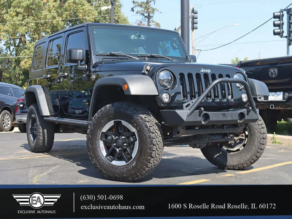 2016 Jeep Wrangler Unlimited Black Bear Sport Utility 4D for sale in Roselle, IL