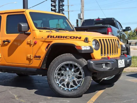 Another view of 2021 Jeep Wrangler Unlimited Rubicon Sport Utility 4D for sale in Roselle, IL at Exclusive Autohaus - Roselle