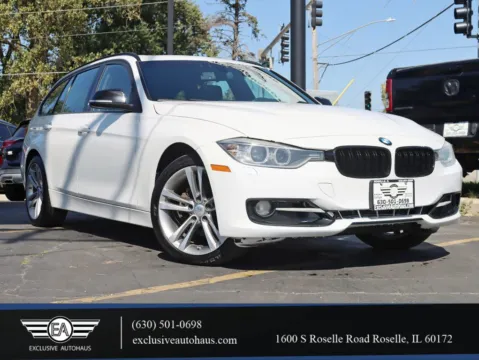 White 2014 BMW 3 Series 328i xDrive Sport Wagon 4D for sale in Roselle, IL