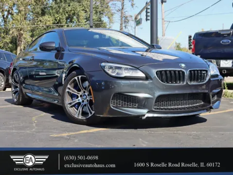 Gray 2017 BMW M6 Coupe 2D for sale in Roselle, IL