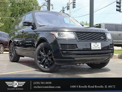 Black 2017 Land Rover Range Rover HSE Sport Utility 4D for sale in Roselle, IL