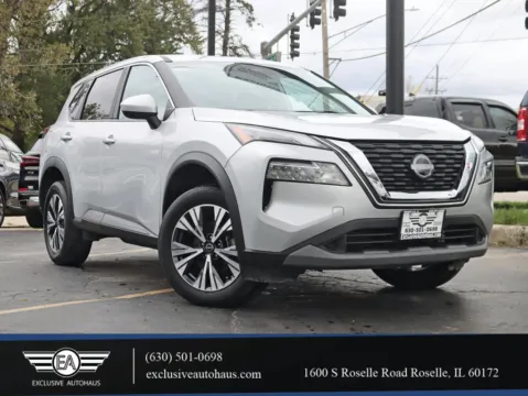 Silver 2023 Nissan Rogue SV (2023.5) Sport Utility 4D for sale in Roselle, IL