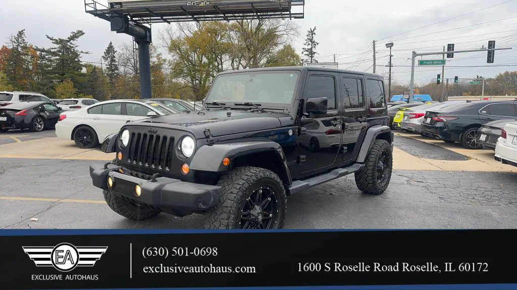 2014 Jeep Wrangler Unlimited Altitude Sport Utility 4D