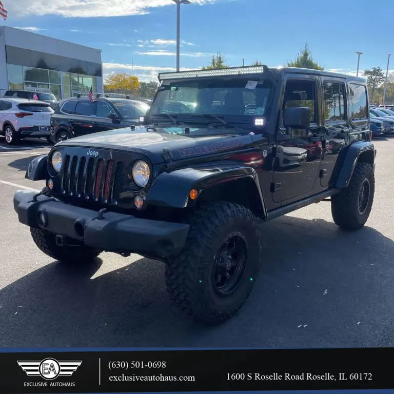2015 Jeep Wrangler Unlimited Rubicon Sport Utility 4D