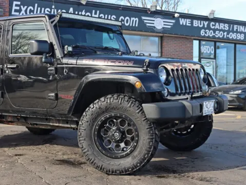 Another view of 2015 Jeep Wrangler Unlimited Rubicon Sport Utility 4D for sale in Roselle, IL at Exclusive Autohaus - Roselle