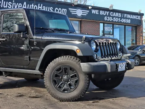 Another view of 2015 Jeep Wrangler Willys Wheeler W Sport Utility 2D for sale in Roselle, IL at Exclusive Autohaus - Roselle