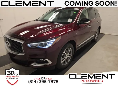 Red 2019 INFINITI QX60 PURE for sale in Florissant, MO