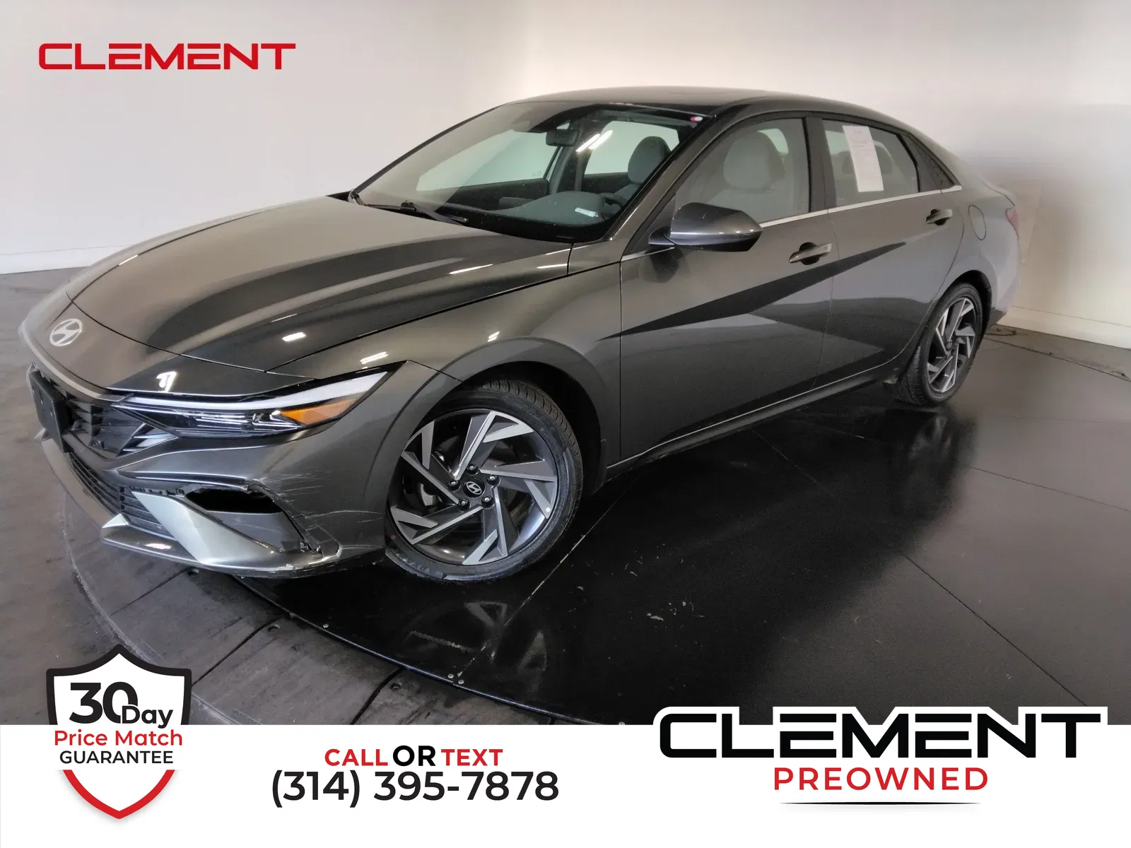 Gray 2024 Hyundai Elantra SEL for sale in Florissant, MO