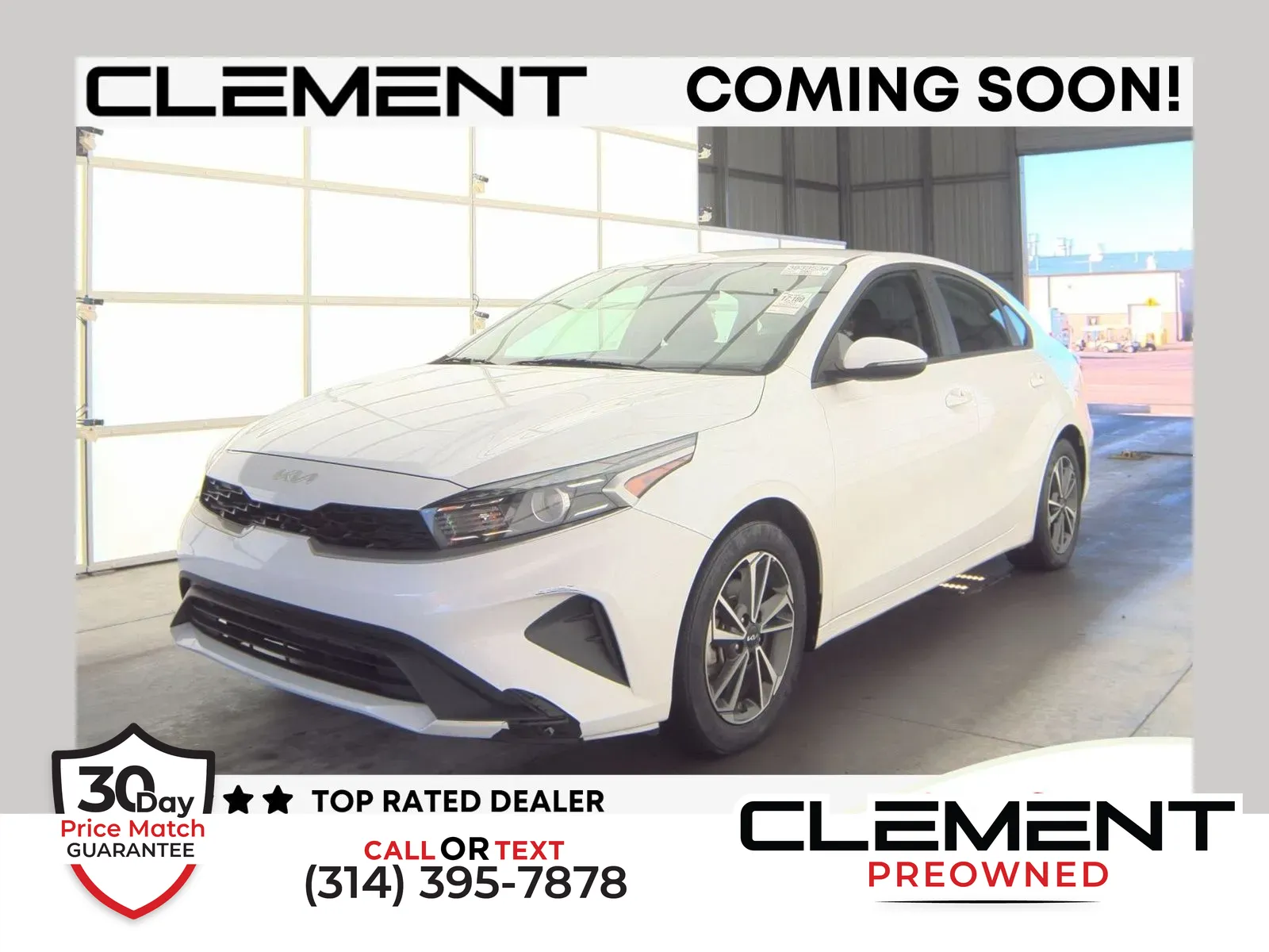 White 2023 Kia Forte LXS for sale in Florissant, MO