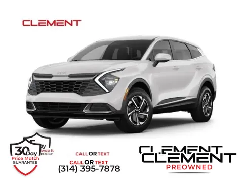 White 2023 Kia Sportage Hybrid LX for sale in Florissant, MO