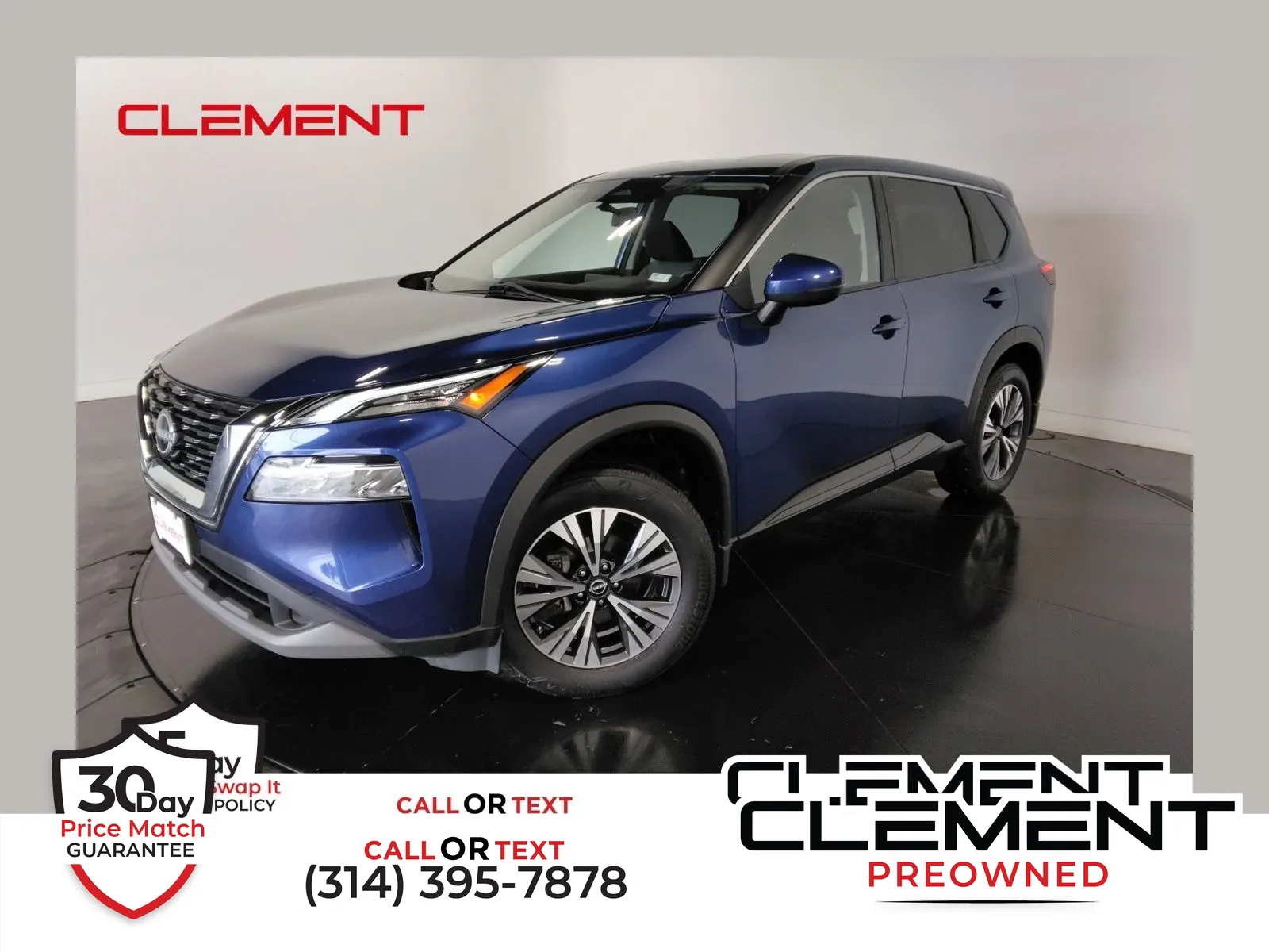 Blue 2023 Nissan Rogue SV for sale in Florissant, MO