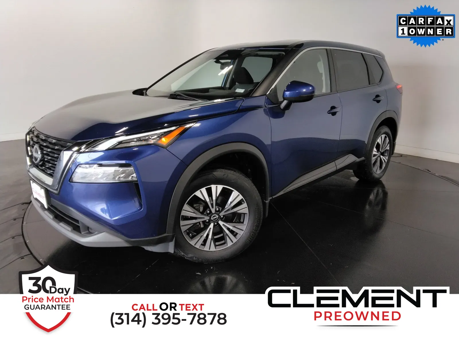 Blue 2023 Nissan Rogue SV for sale in Florissant, MO
