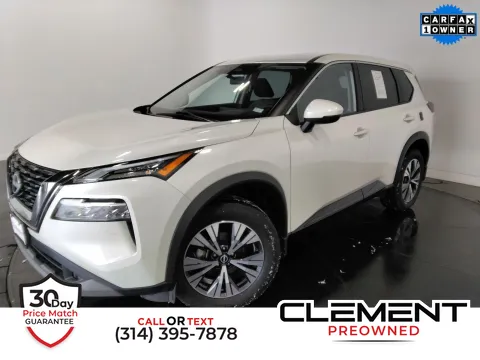 White 2023 Nissan Rogue SV for sale in Florissant, MO