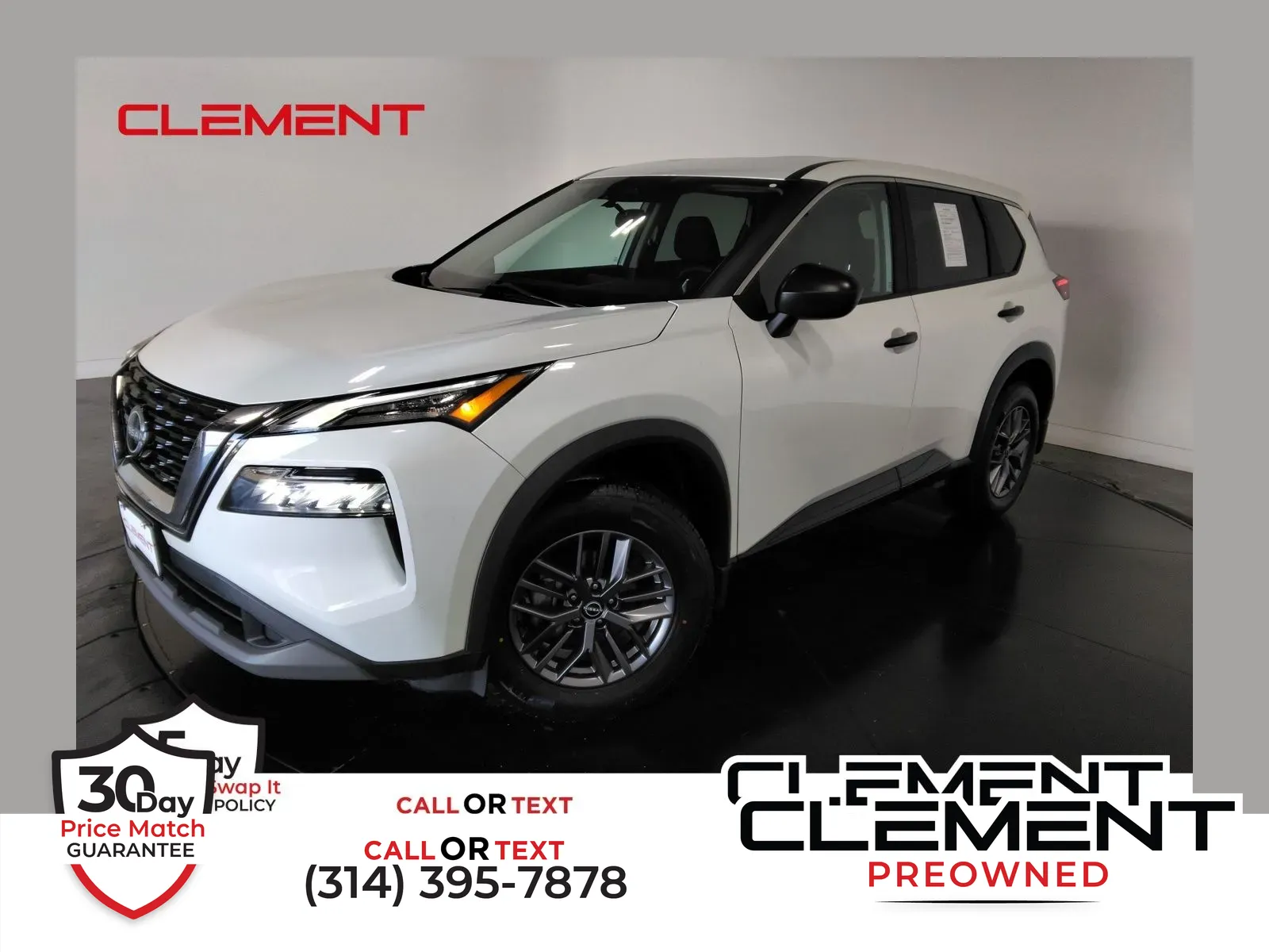 White 2023 Nissan Rogue S for sale in Florissant, MO