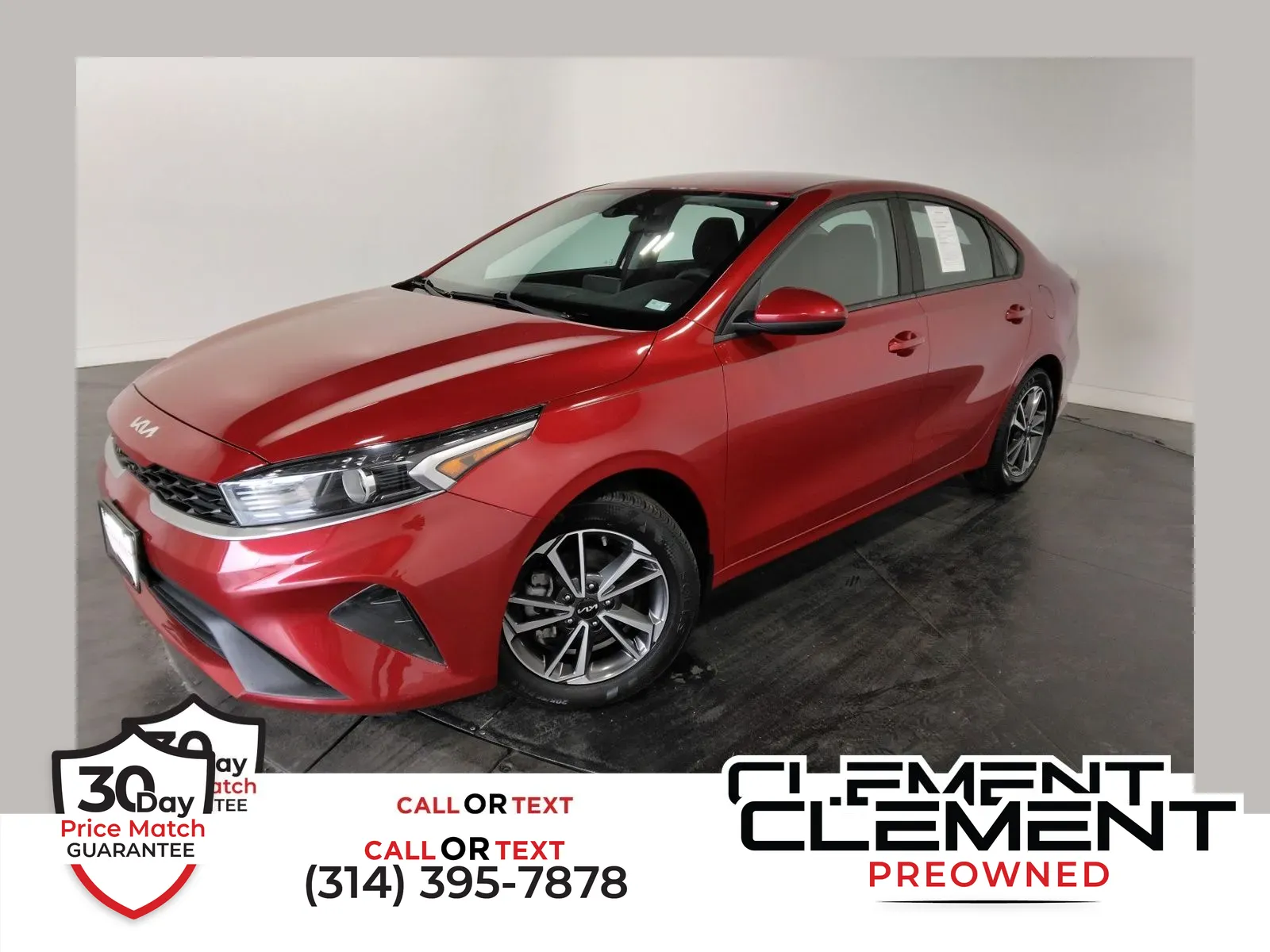 Red 2022 Kia Forte LXS for sale in Florissant, MO