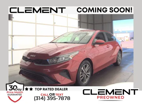 Red 2022 Kia Forte LXS for sale in Florissant, MO