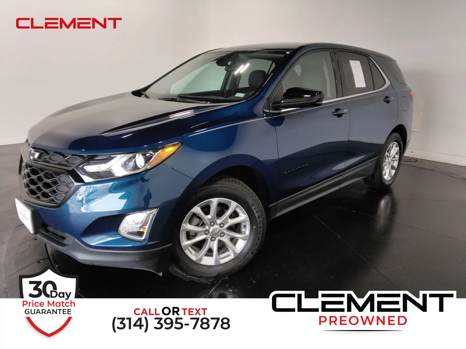 Blue 2020 Chevrolet Equinox LT for sale in Florissant, MO