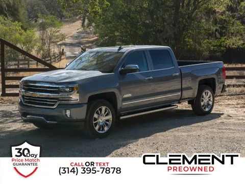 Gray 2017 Chevrolet Silverado 1500 High Country for sale in Florissant, MO
