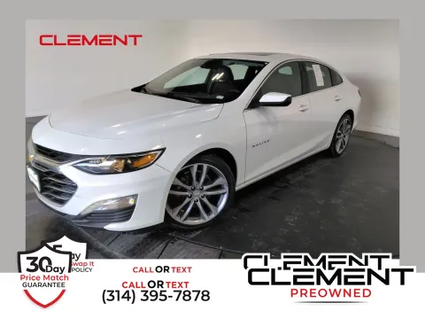 White 2023 Chevrolet Malibu LT for sale in Florissant, MO