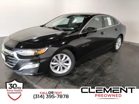 Black 2022 Chevrolet Malibu LT for sale in Florissant, MO