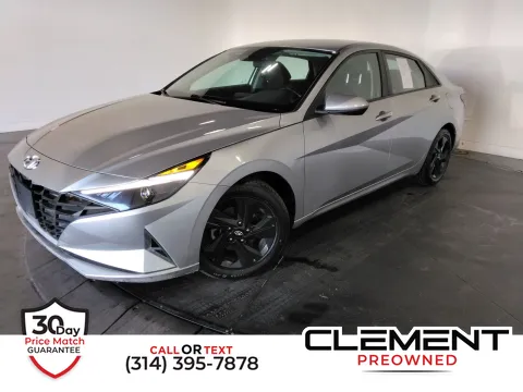 Silver 2021 Hyundai Elantra SEL for sale in Florissant, MO