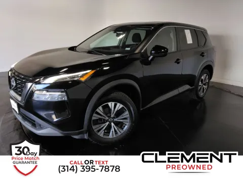 Black 2022 Nissan Rogue SV for sale in Florissant, MO