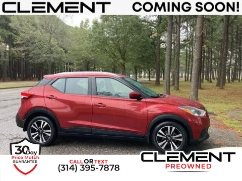 Red 2020 Nissan Kicks SV for sale in Florissant, MO