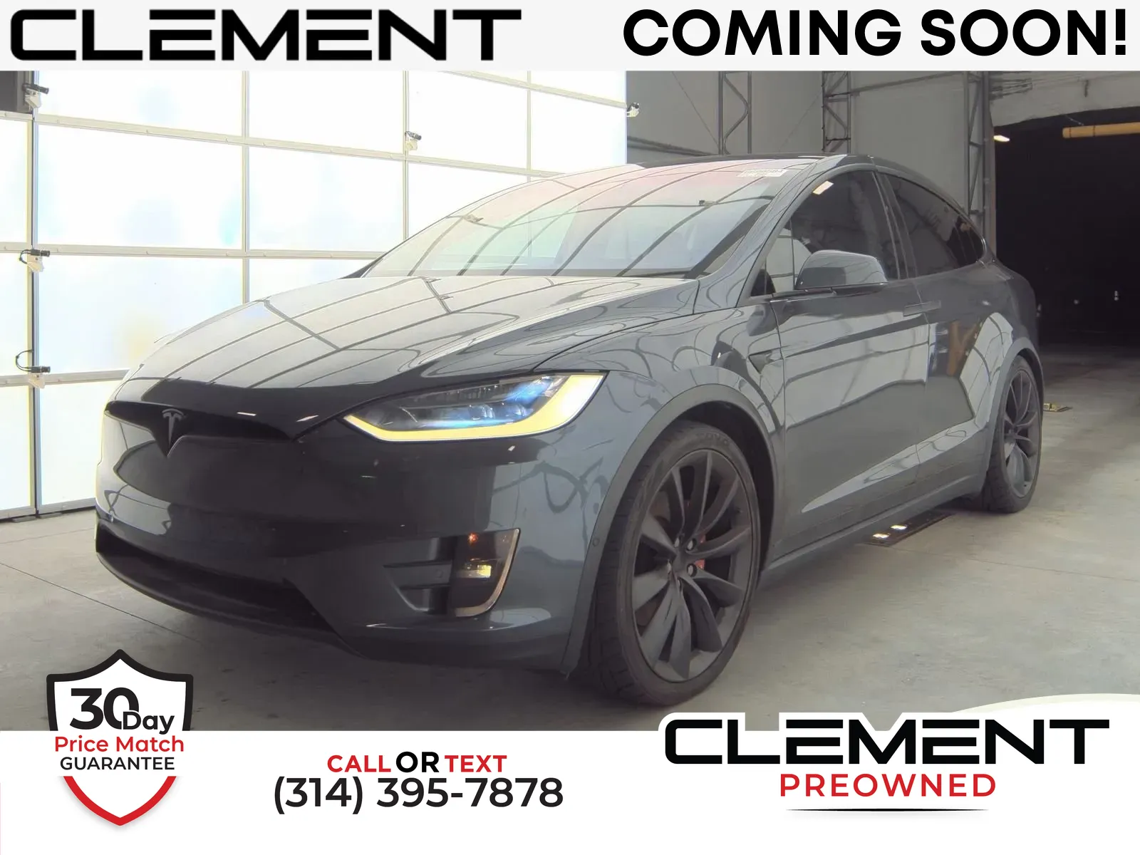 Used 2017 Tesla Model X P100D with VIN 5YJXCBE42HF059576 for sale in Florissant, MO