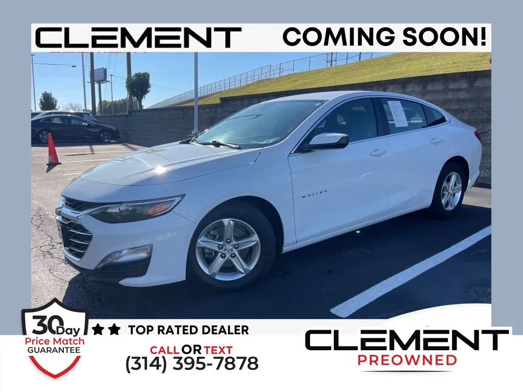 White 2023 Chevrolet Malibu LT for sale in Florissant, MO