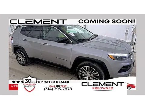 Silver 2022 Jeep Compass Limited for sale in Florissant, MO