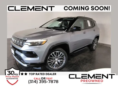 Silver 2022 Jeep Compass Limited for sale in Florissant, MO