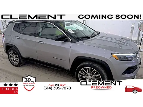 Silver 2022 Jeep Compass Limited for sale in Florissant, MO