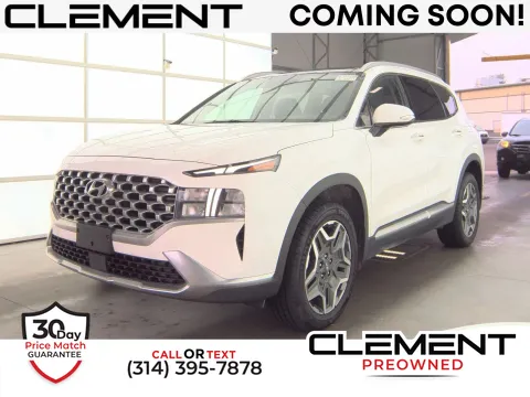 White 2022 Hyundai Santa Fe Hybrid SEL Premium for sale in Florissant, MO