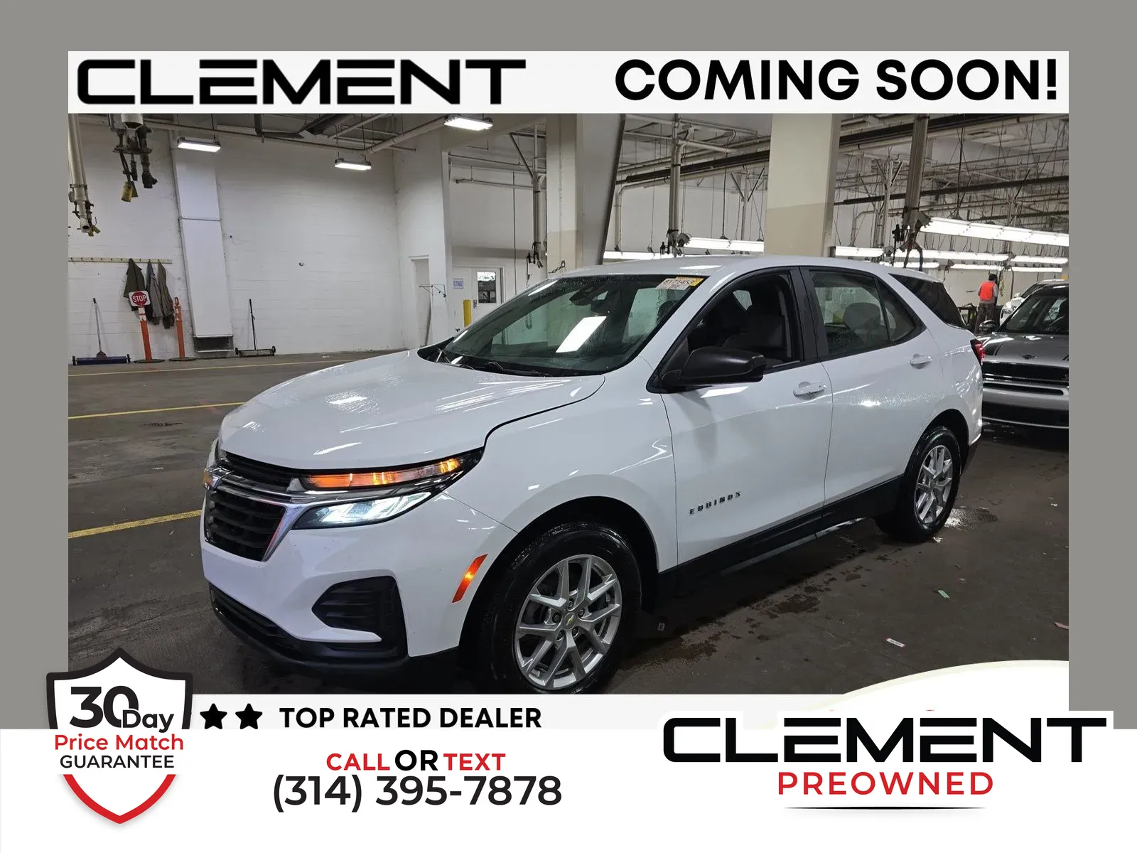 White 2022 Chevrolet Equinox LS for sale in Florissant, MO