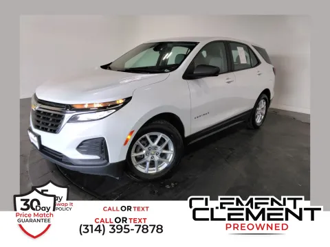 White 2022 Chevrolet Equinox LS for sale in Florissant, MO