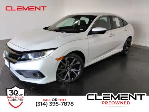 White 2020 Honda Civic Sport for sale in Florissant, MO