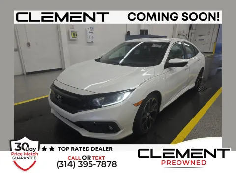 White 2020 Honda Civic Sport for sale in Florissant, MO